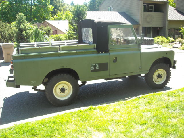 1968 Land Rover Series IIa   Series 2a    109 - photo 10