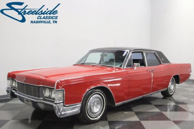 1968 Lincoln Continental 59970 Miles Red Sedan 460 V8 3 Speed Automatic 1968 Lincoln Continental --
