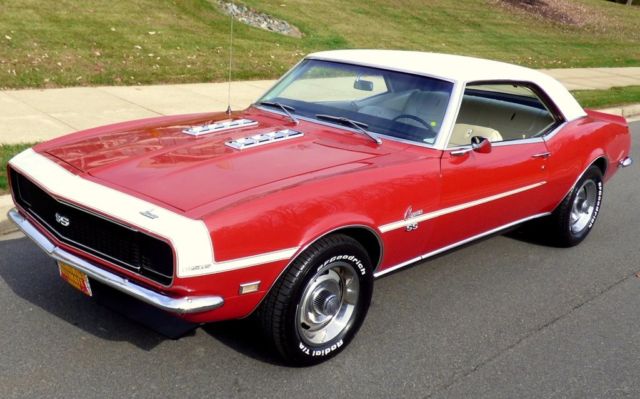1968 MacNeish Authenticated RS/SS 396/375 L78 Used Coupe 1968 Chevrolet Camaro MacNeish Authenticated RS/SS 396/375 L78