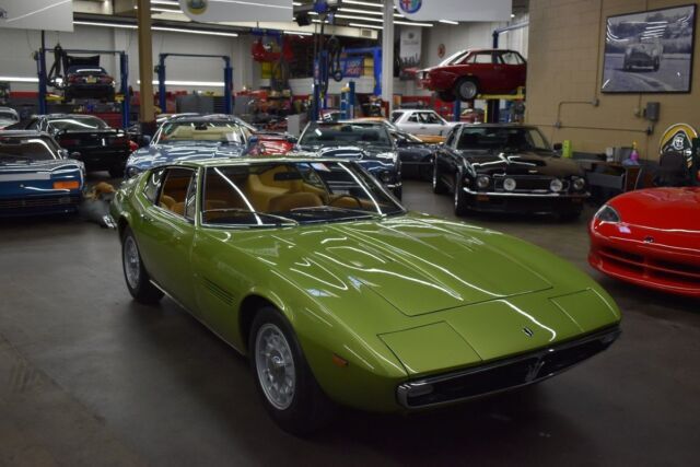1968 Maserati Ghibli 4.7 Liter Coupe 59677 Miles Verde Gemma 1968 Maserati Ghibli 4.7 Liter Coupe