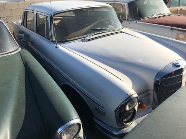 1968 Mercedes-Benz 230S California Car Restauration Project, 98% complete 1968 Mercedes-Benz 230S