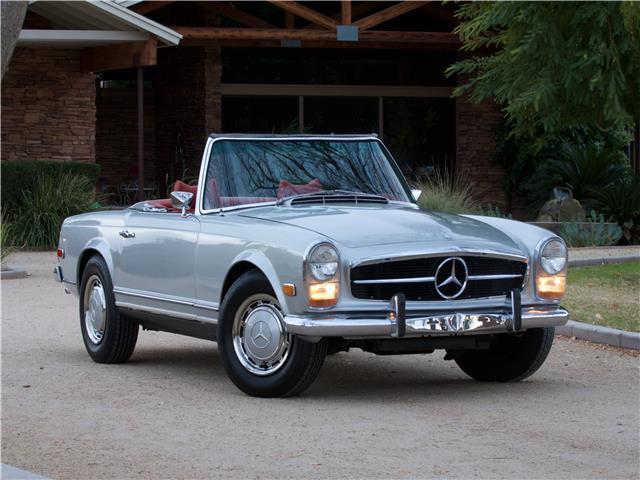 1968 Mercedes-Benz 250SL Red Leather- 4 Speed - photo 2