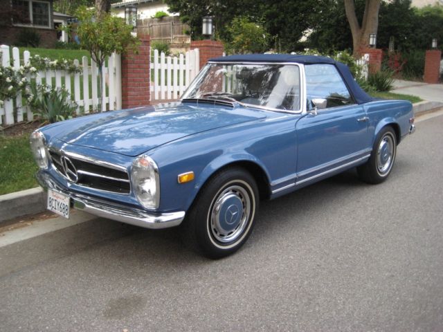 1968 Mercedes Benz 280sl Pagoda Convertible - 4 Speed Manual - SL w113 Hardtop 1968 Mercedes-Benz SL-Class 280sl w113