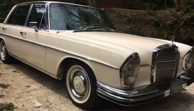 1968 Mercedes-Benz 300SEL 3.0L, 300 SEL W109, like 280 250 220 unique history 1968 Mercedes-Benz 300-Series 300SEL