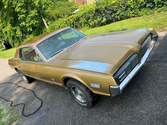 1968 Mercury Cougar 6.6 XR7 Coupe Brown RWD Automatic XR-7 1968 Mercury Cougar XR-7