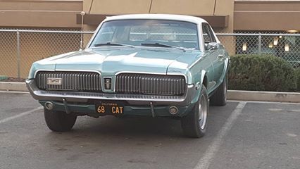 1968 mercury cougar base 1968 Mercury Cougar
