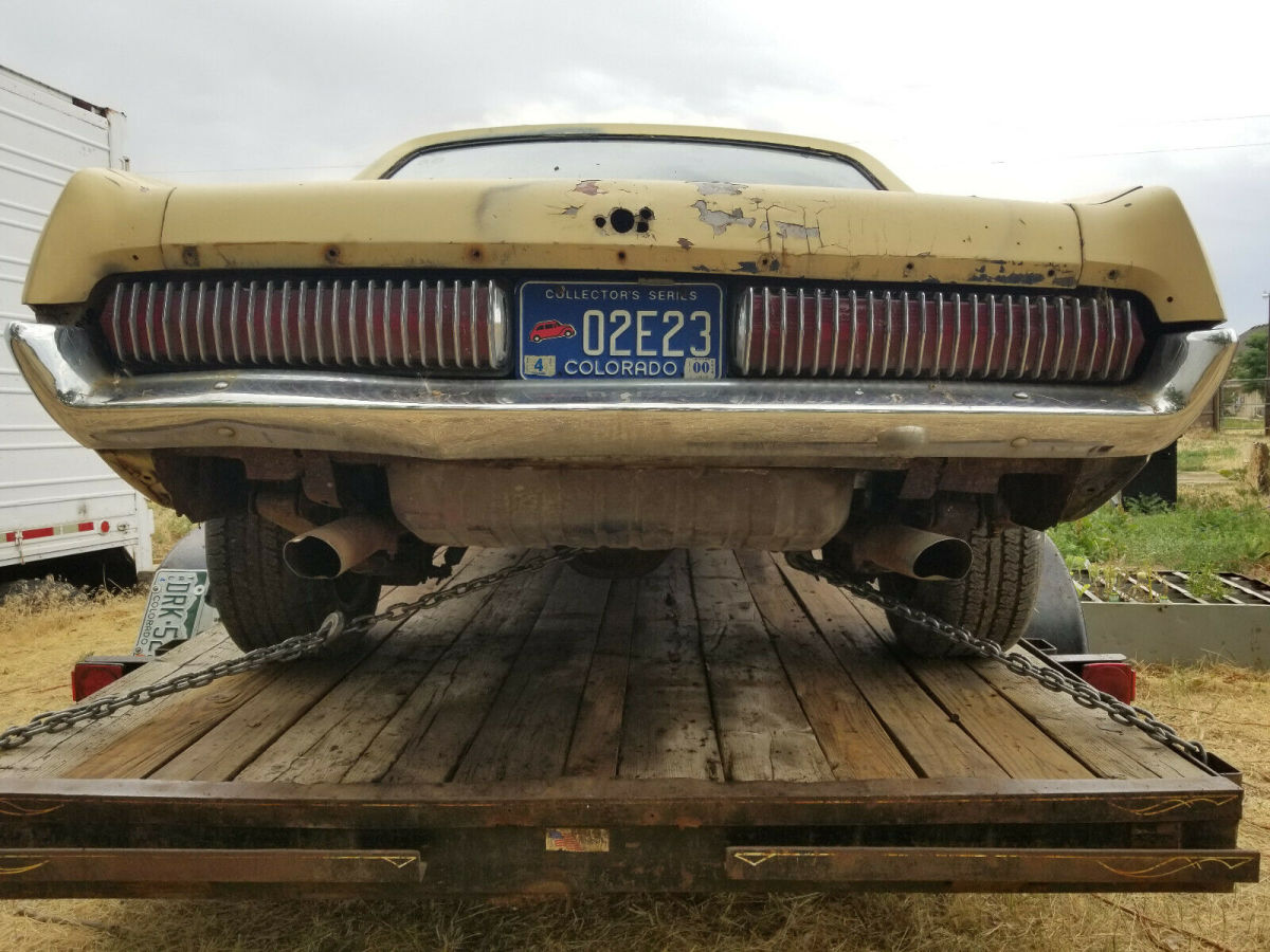 1968 Mercury Cougar Bucket seat consol - photo 5