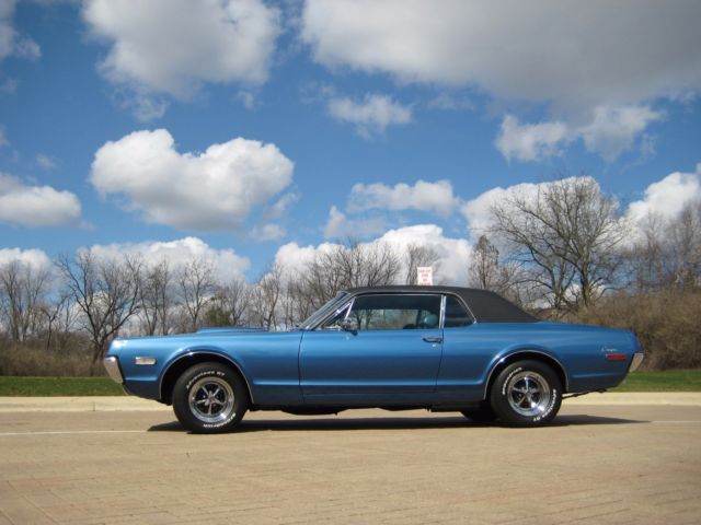 1968 MERCURY COUGAR FACTORY "X" CODE BIG BLOCK,VERY NICE CAR! 1968 Mercury Cougar