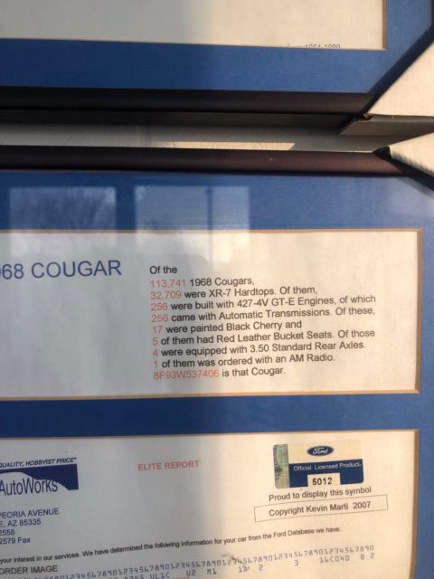 1968 Mercury Cougar GTE - photo 4