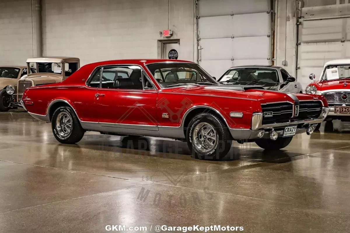 1968 Mercury Cougar XR-7 GT-E XR-7 GT-E Red Coupe 428cid/335hp 4bbl Cobra Jet V8 1968 Mercury Cougar XR-7 GT-E XR-7 GT-E