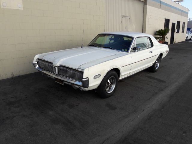 1968 MERCURY COUGAR XR 7,ORIGINAL CALIFORNIA LICENSE PLATE,VIN 8R93J501267 1968 Mercury Cougar XR7