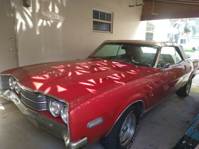 1968 Mercury Montego red convertible 48000 original miles 1968 Ford Other