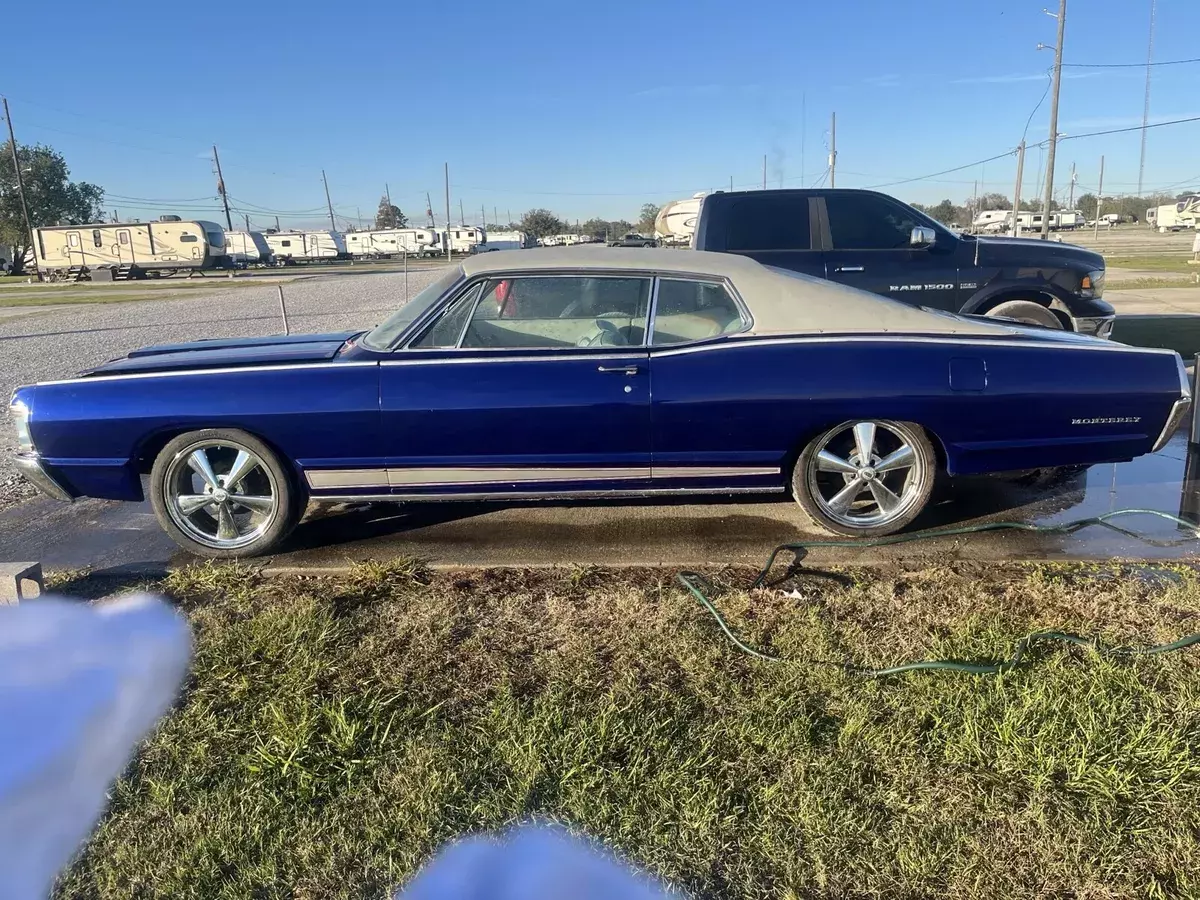 1968 Mercury Monterey 6.6 Coupe Blue Chrome 1968 Mercury Monterey Chrome