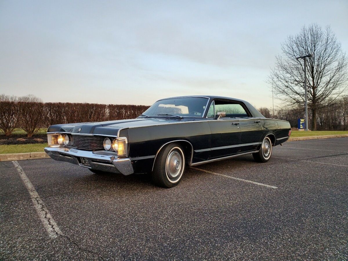 1968 Mercury Monterey Black RWD Automatic 1968 Mercury Monterey