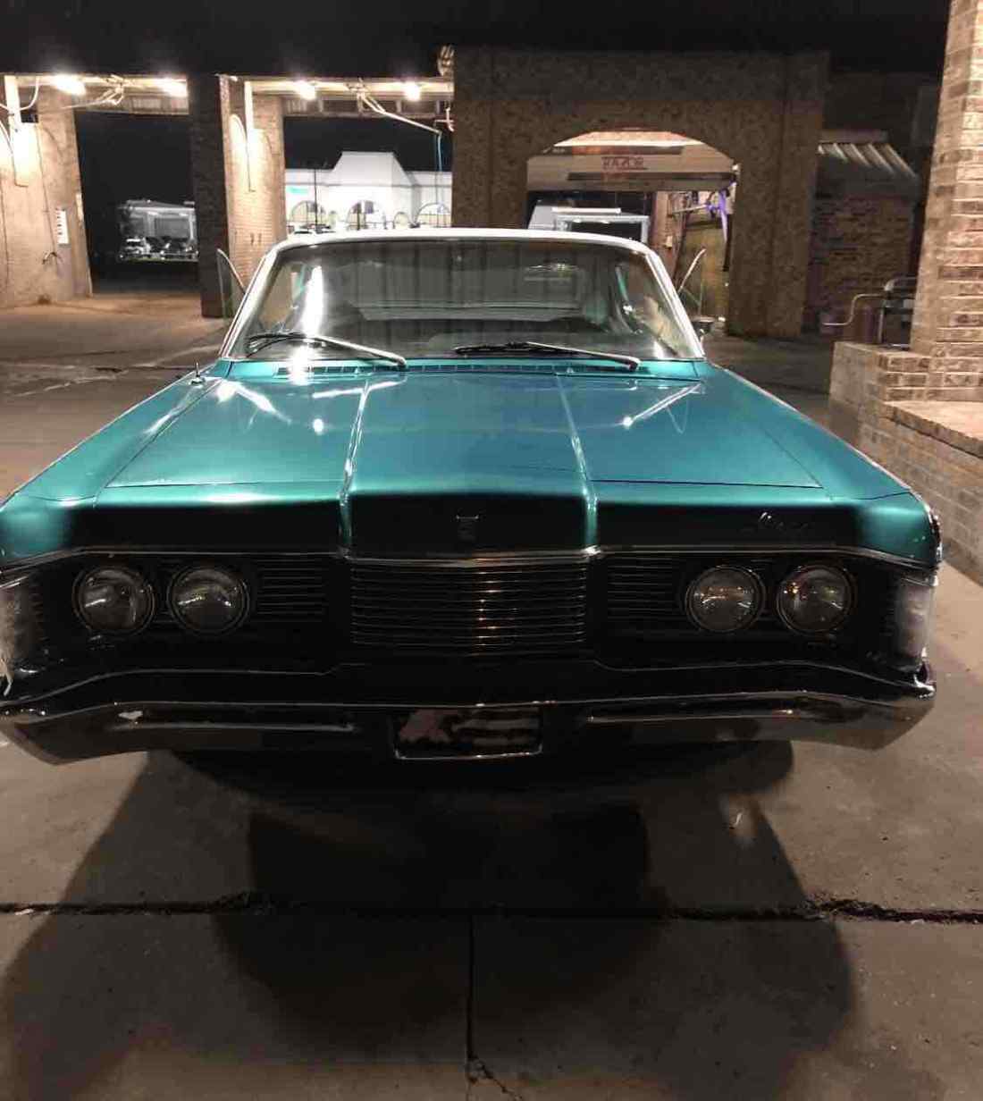 1968 Mercury Monterey Sedan Blue RWD Automatic 1968 Mercury Monterey