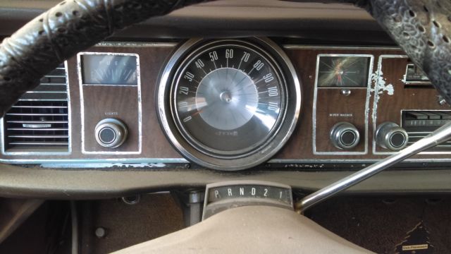 1968 Mercury Park Lane Sedan Hardtop FORD Automatic NO TITLE 1968 Mercury PARKLANE