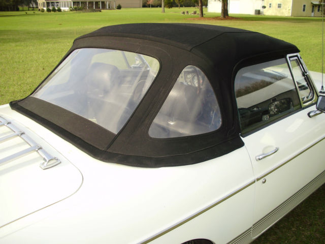 1968 MG MGB white & chrome - photo 2