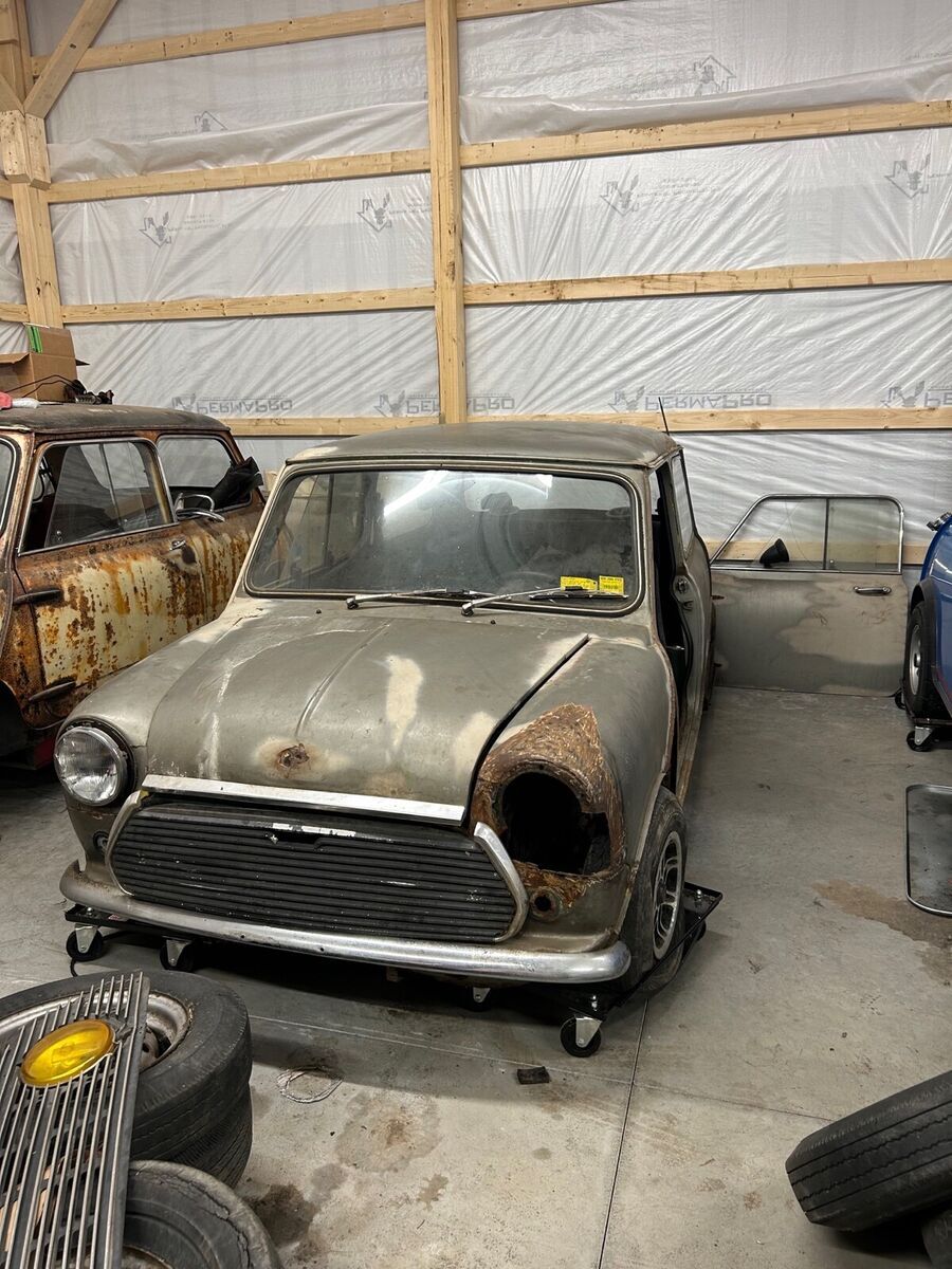 1968 Mini Cooper S Sedan Brown FWD Manual 1968 Mini Cooper S