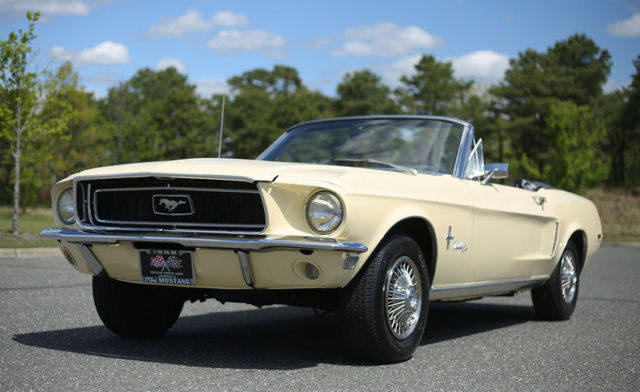 1968 MUSTANG CONVERTIBLE - 289 V8 RESTORED! 1968 Ford Mustang