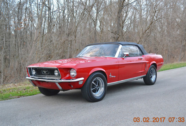 1968 Ford Mustang 2 DOOR CONVERTIBLE - photo 2