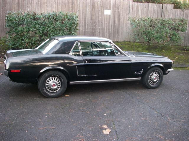 1968 Mustang Coupe (Ford Promotional Car) 1968 Ford Mustang