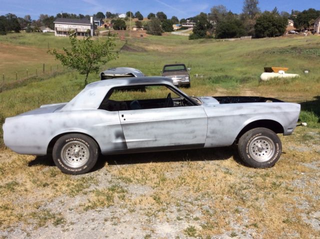 1968 Mustang Coupe Project Car with all the pieces $9900 1968 Ford Mustang Coupe