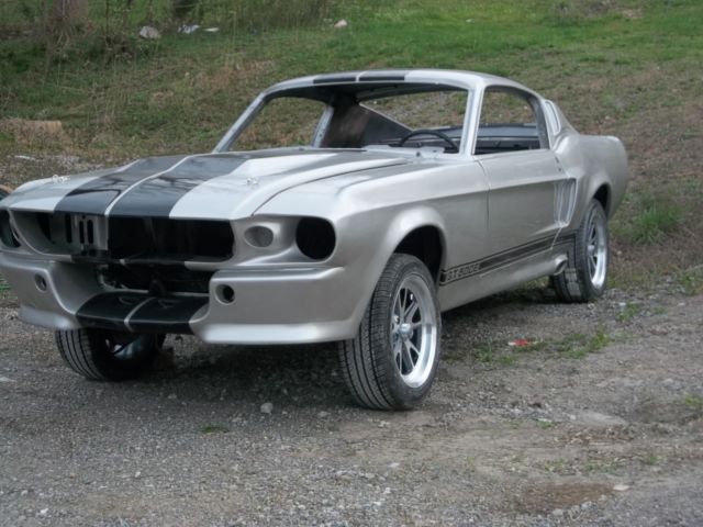 1968 Mustang Eleanor GT 500E Shelby style Classic Recreation unfinished project 1968 Ford Mustang Shelby