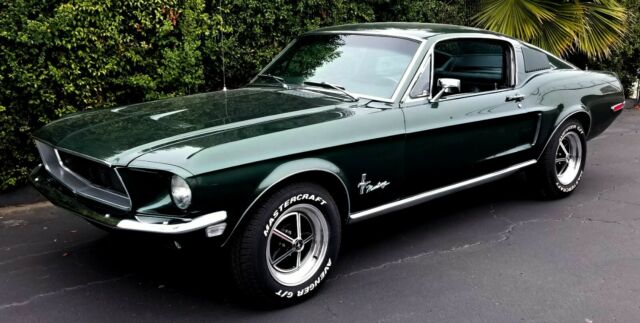 1968 Mustang Fastback 390 X Code Auto AC Restored to Bullit Appearance 1968 Ford Mustang Fastback BULLITT