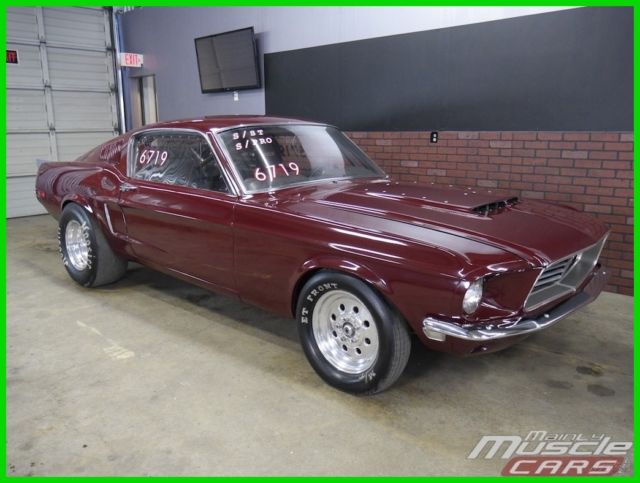 1968 Mustang Fastback 427 Stroker, High End Build 1968 Ford Mustang