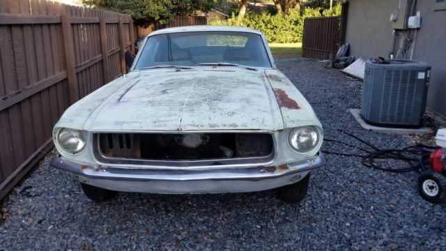 1968 MUSTANG FASTBACK BARN FIND, 2 OWNER CAR, J-CODE, 302,AC,PS,PB 42,XXX MILES 1968 Ford Mustang