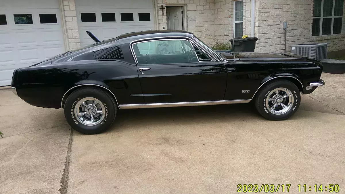 1968 Mustang Fastback GT 390 1968 Ford Mustang
