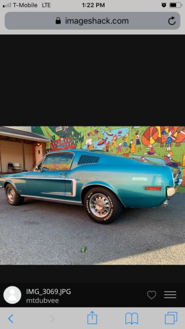 1968 Ford Mustang Fastback - photo 4