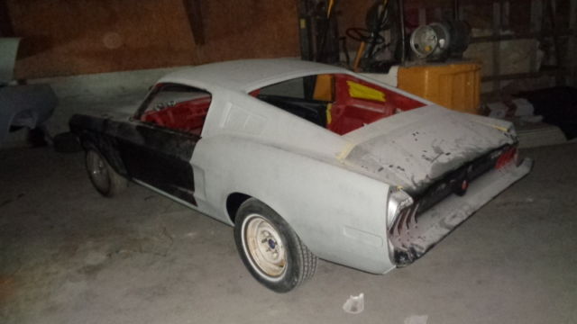 1968 Mustang Fastback Ready to Finish!!! 1968 Ford Mustang