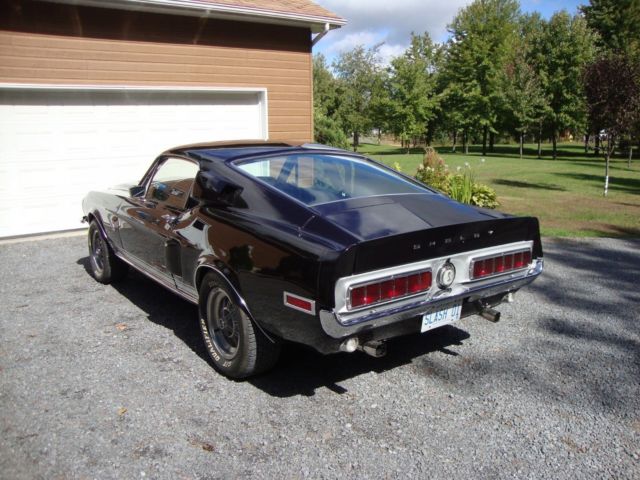 1968 MUSTANG FASTBACK SHELBY GT 500 CLONE 1967 Ford Mustang GT 500 Clone Classic Collector Fastback Car