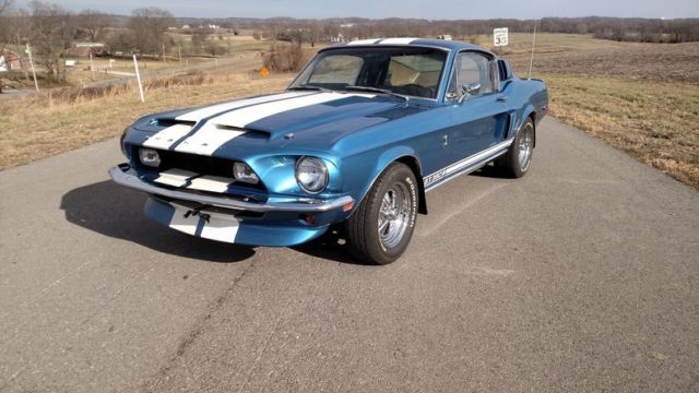 1968 Mustang Fastback Shelby GT350 Clone - True J-Code, C4 Automatic 1968 Ford Mustang