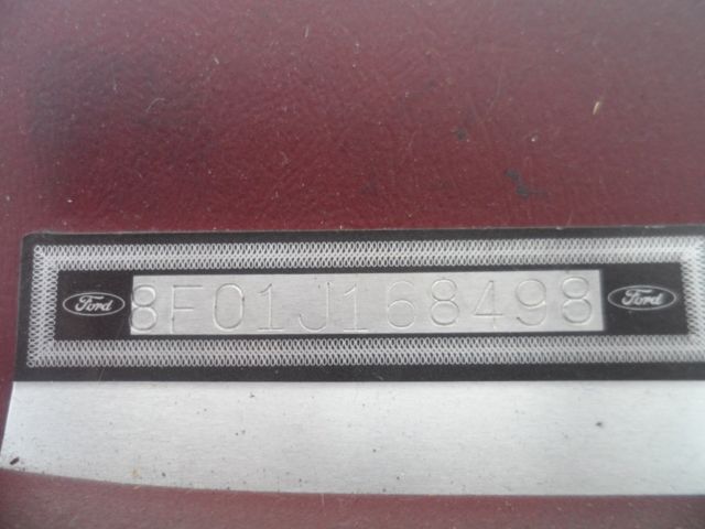 1968 Ford Mustang Dark Red Interior - photo 7