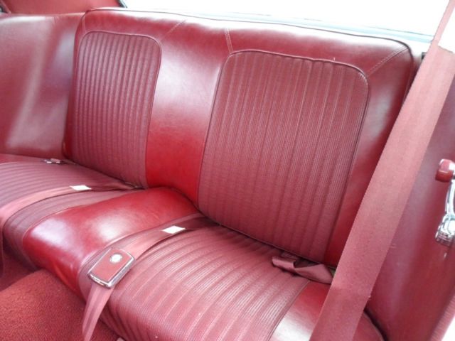 1968 Ford Mustang Dark Red Interior - photo 8