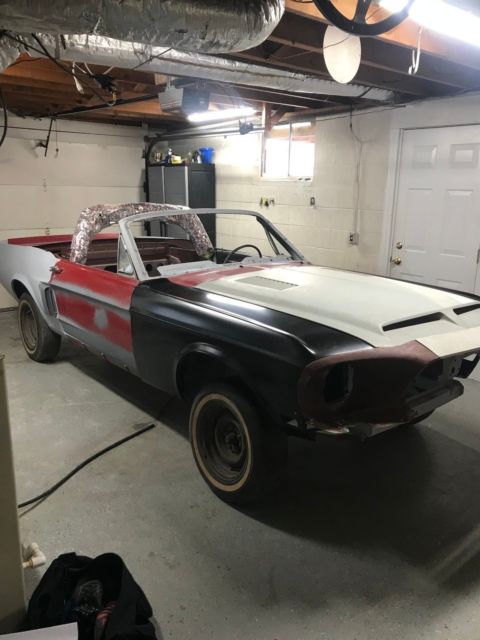 1968 Mustang Shelby GT350 Convertible 4 Speed Red Very Rare 1 of 404 Real Deal!! 1968 Ford Mustang Shelby GT350