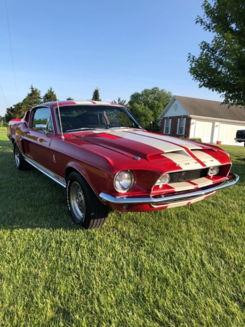 1968 MUSTANG SHELBY GT350 REPLICA FASTBACK built on 1967 GT Fastback S code 1967 Ford Mustang