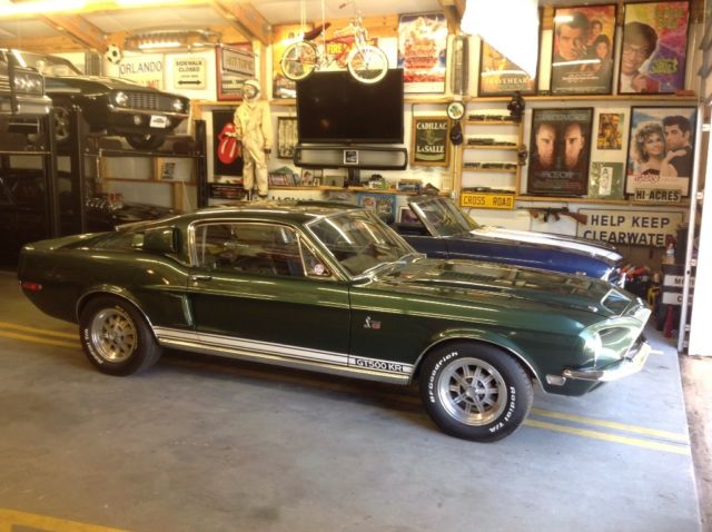 1968 Mustang Shelby GT500KR 428 Cobrajet 4 spd 71k survivor Marti report R code 1968 Shelby GT500KR