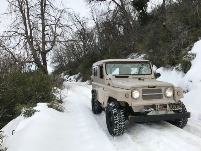 1968 Nissan Patrol KL60 Hardtop 4.0L Original California Truck w/ Black Plates 1968 Nissan Patrol KL60 Hardtop N/A