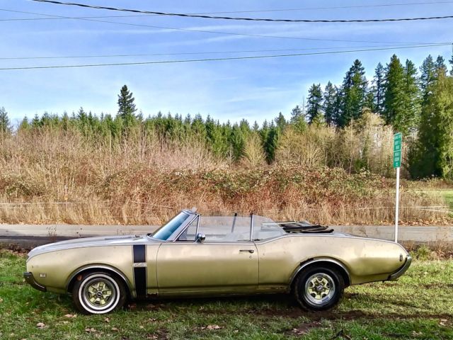1968 Oldsmobile 442 Convertible All Matching Numbers 96,000 Orig Miles 2'Owner 1968 Oldsmobile 442 442