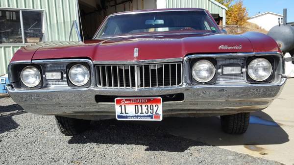 1968 Oldsmobile Cutlass Maroon - photo 5