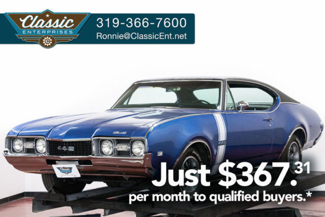 1968 Oldsmobile Cutlass 442 0 Coupe 400 V8 4 Speed Manual 1968 Oldsmobile Cutlass --