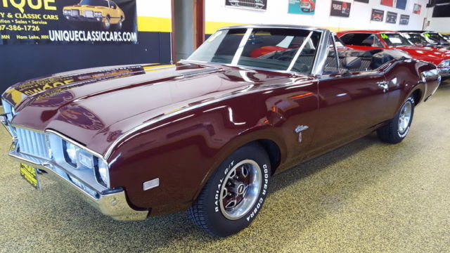 1968 Oldsmobile Cutlass Convertible, Factory AC! TRADES? 1968 Oldsmobile Cutlass