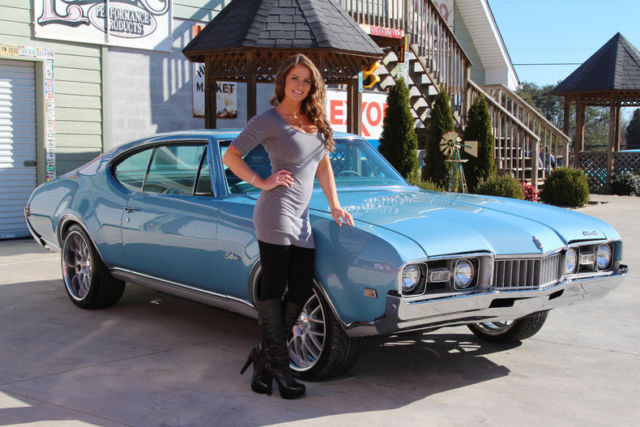 1968 Oldsmobile Cutlass Supreme 350 Rocket PS PB Auto Trans Factory AC Car 1968 Oldsmobile Cutlass Supreme
