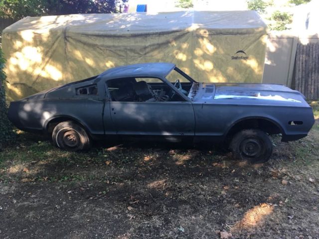1968 one of a kind Mercury cougar fastback 1968 Mercury Cougar