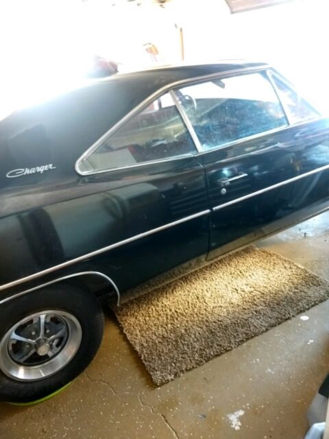 1968 Original Black Dodge Charger 1968 Dodge Charger