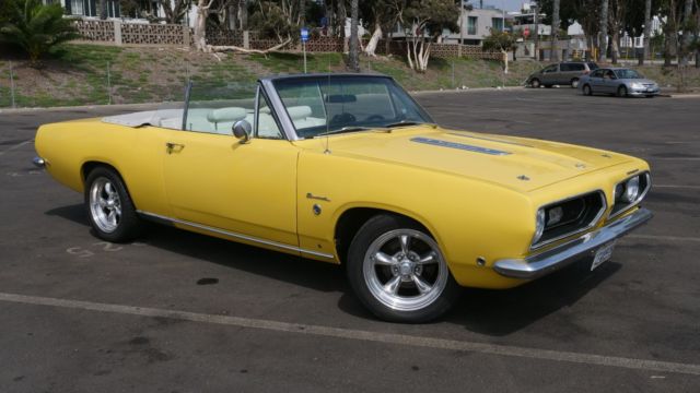 1968 Plymouth Barracuda Convertible 340 Formula S Clone - photo 2