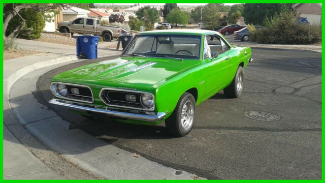 1968 Plymouth Barracuda Notchback 440ci 727 Torque Flight Autom. 500 Rebuild Mi 1968 Plymouth Barracuda Notchback with ONLY 500 Rebuild Miles